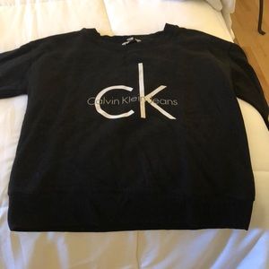 Crew neck sweatshirt